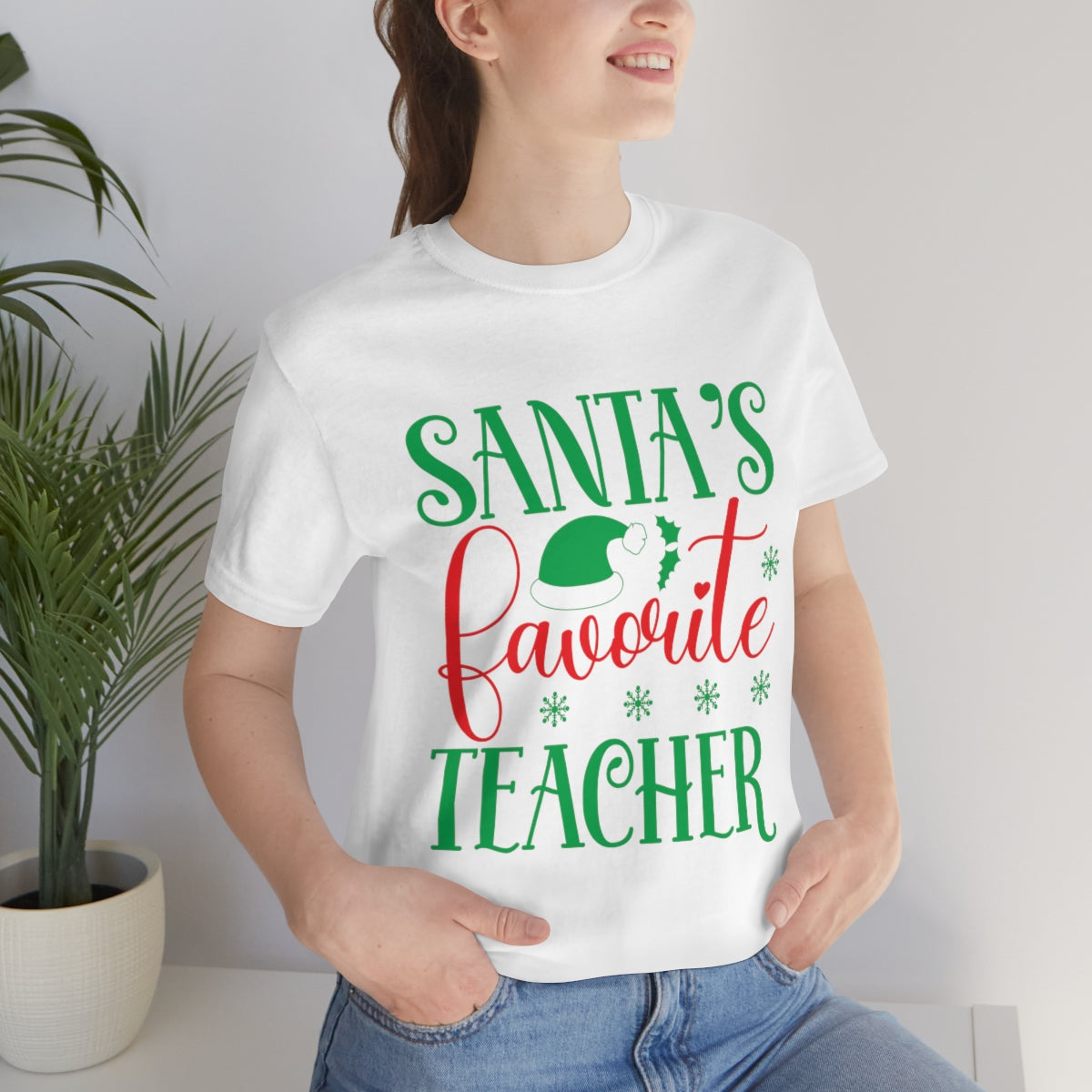 Santa's Favorite Teacher T-Shirt