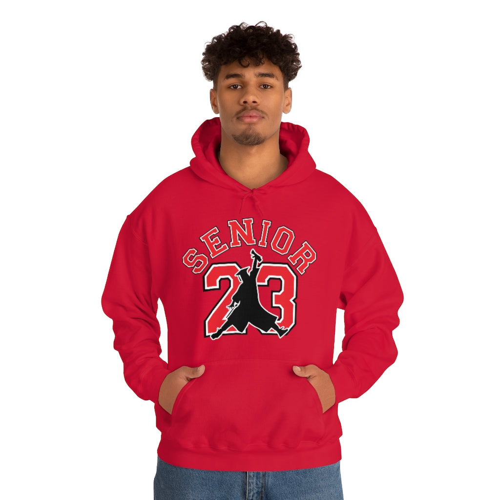 Senior 23 Grad Unisex Hooded Sweatshirt