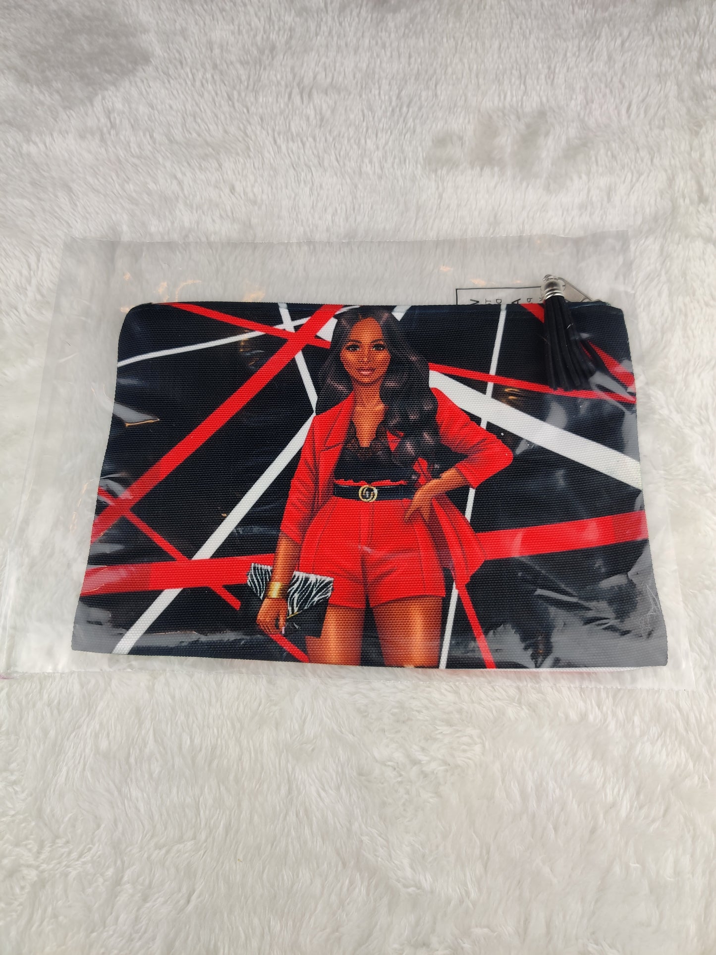 Red Chic Cosmetic Bag