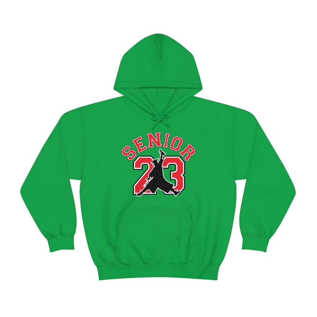 Senior 23 Grad Unisex Hooded Sweatshirt