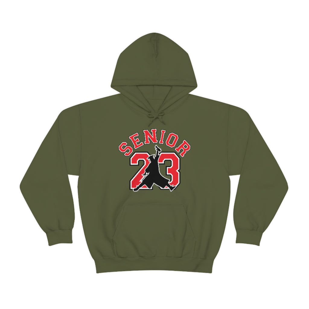 Senior 23 Grad Unisex Hooded Sweatshirt