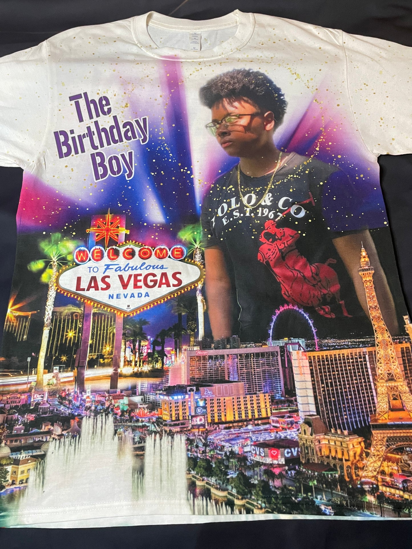 City Vibes Custom Birthday 3D Shirt