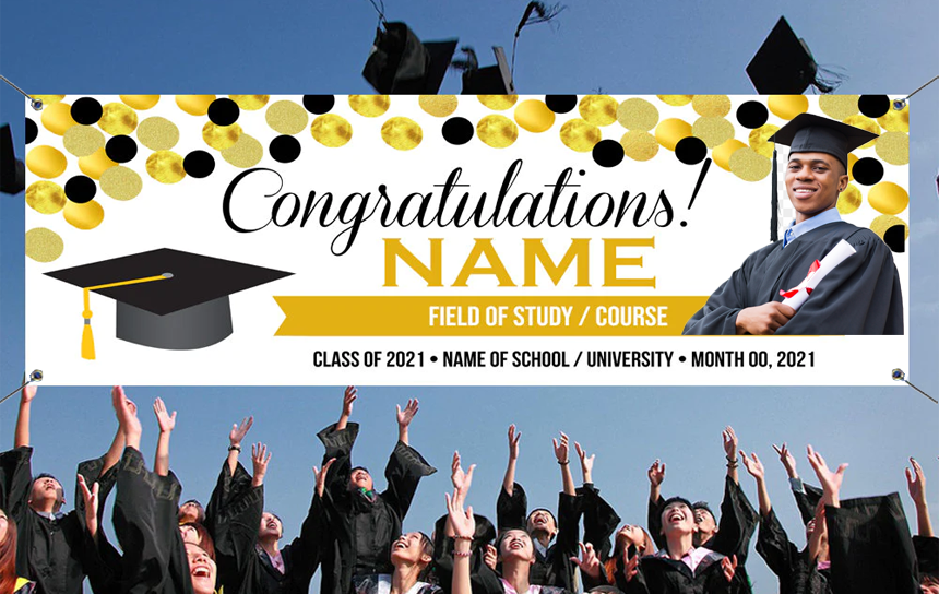 Custom Graduation Banner