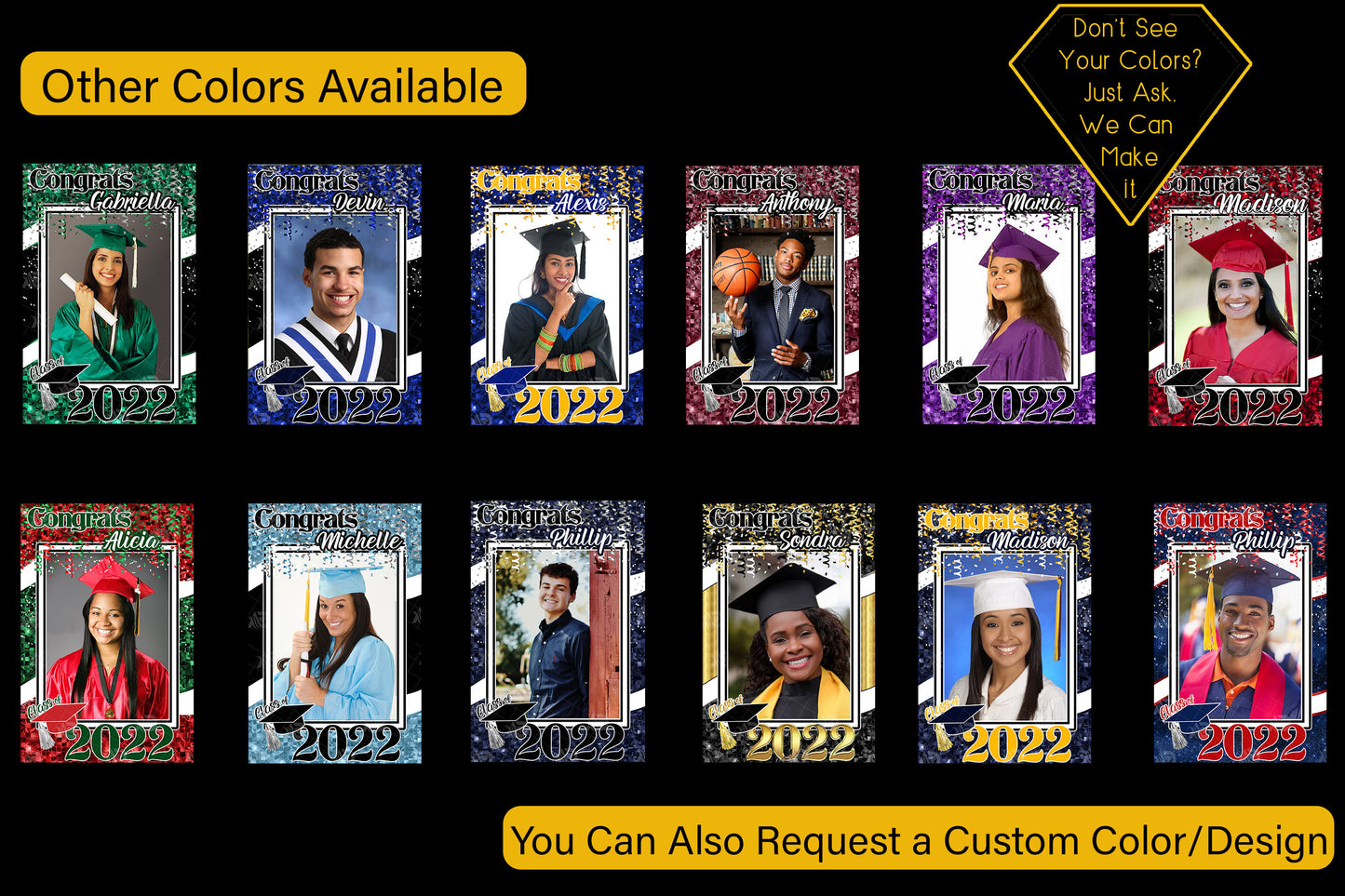 Custom Graduation Flag - Celebration Collection